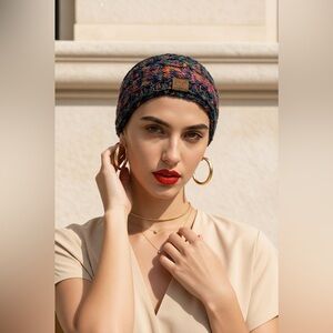 C.C. Multicolor Knit Headband